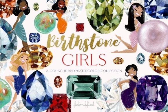 Birthstone Girls: Artistic Assets for Modern Design