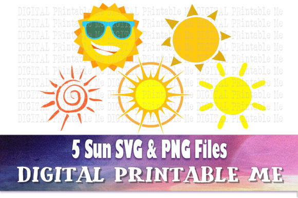 Brighten Every Project with This Sun Clip Art Bundle