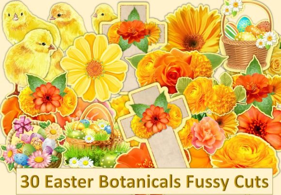 Easter Botanicals: Vintage Florals for Modern Crafters