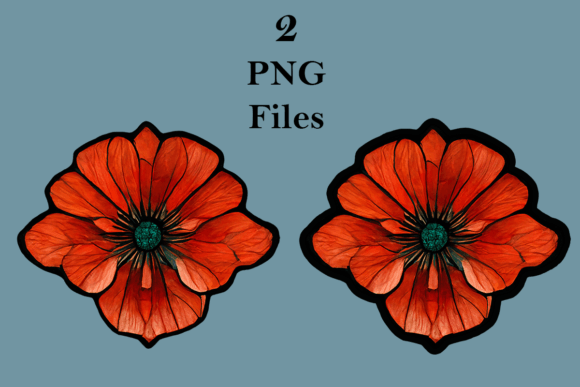 Stained Glass Red Poppy Clip Art: A Designer's Guide