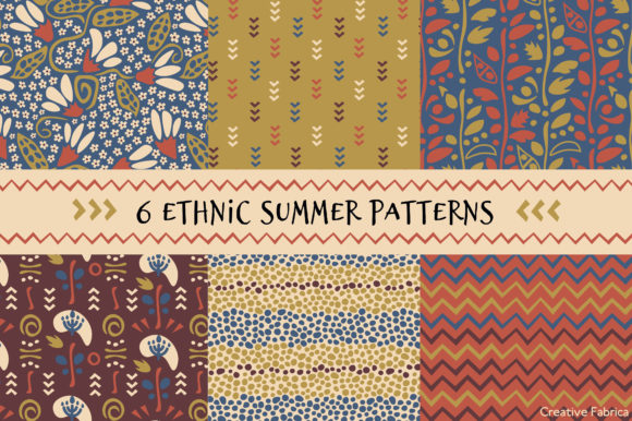 Unlock Vibrant Projects with Ethnic Summer Patterns