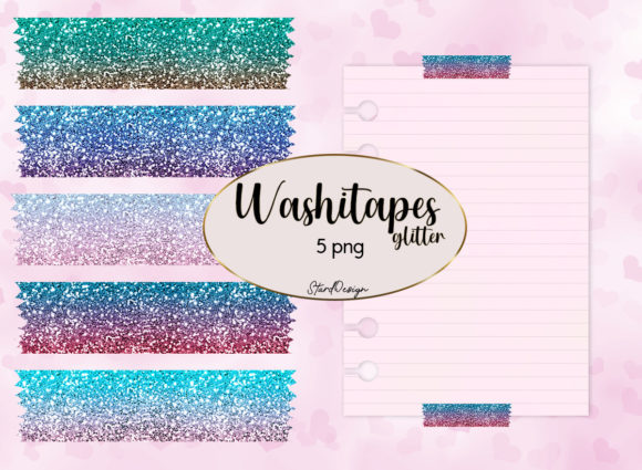 Washi Tape Glitter: The Shimmer Your Digital Projects Need